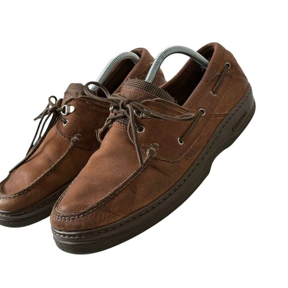 Sebago Docksides Boat Shoes Men 10.5 Brown Leather Casual Comfort Preppy Loafers main image 8